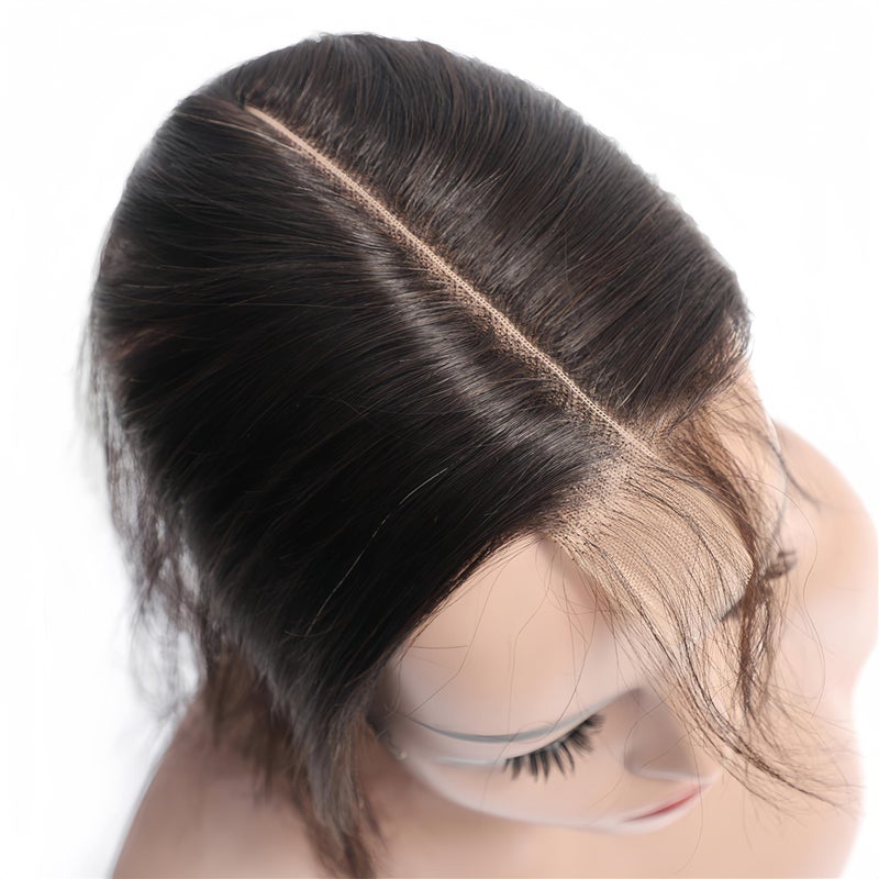 Risbaer Brazilian 2x6 HD Lace Closure Straight 100% Human Hair Middle Part 2x6 Lace Closure Remy Hair Kim K Closure(18 inch) - Image 5